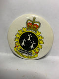 CFB Valcartier Crest Emblem  Button Pinback