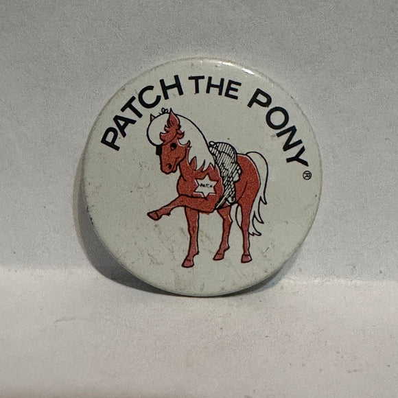Patch the Pony   Lapel Pin
