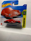 Red Porsche 911 Carrera Clip Experimotors JBB12 N521 2024 Short Card Hot Wheels Diecast Car