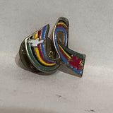 Universiade Logo Edmonton  Lapel Pin