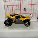 Yellow Da'Kar Hot Wheels Diecast Car