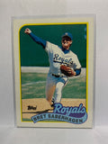 # 750 Bret Saberhagen  Kansas City Royals 1989 Topps Baseball Cards