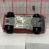 Red  Scoopa Di Fuego 2009 Hot Wheels Car Diecast Car