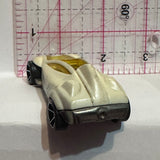 White Accelium G8121 Hot Wheels Diecast Car