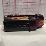 Black Flames Smoldering Looks Peterbilt Tank Truck 1991 Hot Wheels Diecast Car