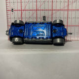 Blue Rapid Transit #8 Rail Rocket Train Car Hot Wheels Diecast Car