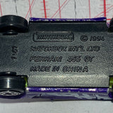 Purple Ferrari 456 GT 1/61 Matchbox Diecast Car