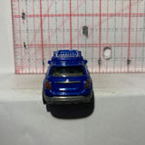 Blue 2016 Fiat 500X MB1037 Matchbox Diecast Car