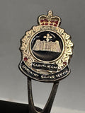 Saint-Jean Crest Emblem Quebec Quebec Souvenir Spoon