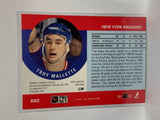 # 492 Troy Mallette  New York Rangers 90-91 Pro Set Hockey Cards