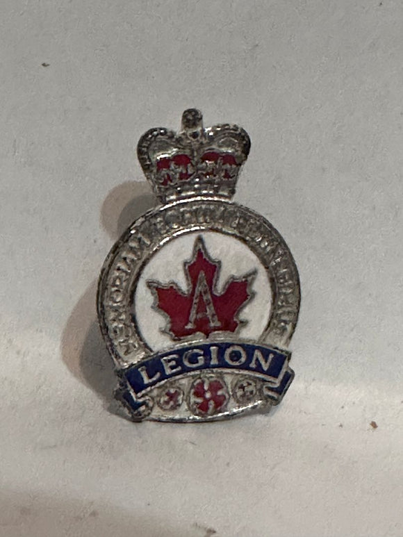 Royal Canadian Legion A Logo  Lapel Pin