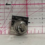 Calgary White Cowboy Hat  Lapel Pin