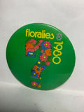 Floralies 1980  Button Pinback