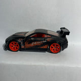 Black Nissan 350z HW First Editions Hot Wheels Diecast Car