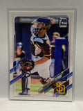 # 248 Francisco Meija  San Diego Padres 2021 Topps Series One Baseball Cards