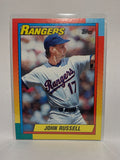 # 107T John Russell  Texas Rangers 1990 Topps Baseball Cards