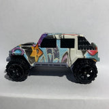 Graffiti '17 Jeep Wrangler Spring Circuit Hot Wheels Diecast Car