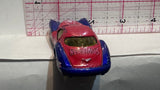 Red Blue Spiderman Chrysler Atlantic ©2004 Maisto Diecast Car