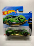 Green Crescendo X-Raycers HYX85 N521 2024 Short Card Hot Wheels Diecast Car