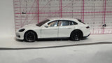 White Porsche Panamera Turbo S E Hybrid Sport Turismo ©2013 Hot Wheels Diecast Car