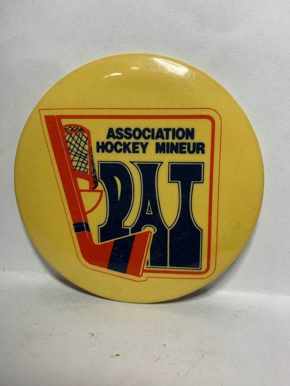 Association Hockey Mineur  Button Pinback