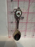 Eckville Alta Wild Rose  Alberta Souvenir Spoon