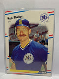 # 384 Ken Phelps  Seattle Mariners 1988 Fleer Baseball Cards