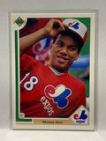 # 665 Moises Alou  Montreal Expos 1991 UD Baseball Cards