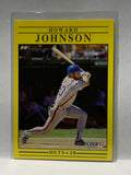 # 152 Howard Johnson  New York Mets 1991 Fleer Baseball card
