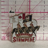 Calgary Exhibition Stampede RCMP Horses  Lapel Pin
