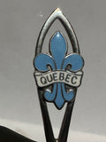 Quebec Fleur De Lis  Quebec Souvenir Spoon
