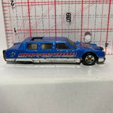 Blue Limozeen Biff Bam Boom 1990 Hot Wheels Diecast Car
