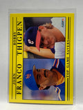 # 712 Bobby Thigpen John Franco  1991 Fleer Baseball card