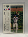 # 332 Jerome Walton  Chciago Cubs 1991 UD Baseball Cards