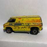 Yellow Paramedic Van Super Van 1974 Hot Wheels Diecast Car
