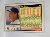 # 248 Rob Deer  Milwaukee Brewers 1991 Score Baseball Cards