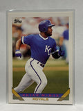 # 49 Brian McRae  Kansas City Royals 1993 Topps Baseball card