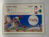 # 390 Craig Wilson  St Louis Cardinals 1991 UD Baseball Cards