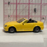Yellow Mercedes Benz SLK Maisto Diecast Car