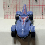 Blue T-Rextroyer R1184 Hot Wheels Experimental Diecast Car