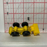 Yellow Tractor Shovel Construction Fresh Metal Maisto Diecast Car