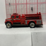 Red  Airport International Pumper Fire Truck 1998 1/100 Natchbox Emergency Diecast Car