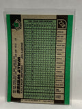 # 228 Walt Weiss  Oakland Athletics 1991 Bowman Baseball card