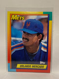 # 73T Orlando Mercado  New York Mets 1990 Topps Baseball Cards
