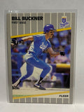 # 278 Bill Buckner  Kansa City Royals 1989 Fleer Baseball card