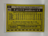 # 35T Darryl Hamilton  Milwaukee Brewers 1990 Topps Baseball Cards