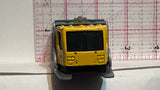 Yellow Green Action Bros Trash Truck ©2001 Matchbox Diecast Car