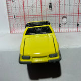 Yellow Mustang GT Convertible Ford #227 1/59 Majorette Diecast Car