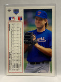 # 494 Kevin Reimer  Texas Rangers 1991 UD Baseball card