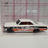 White Flames '66 Nova 2008 K8141 Hot Wheels Diecast Car
